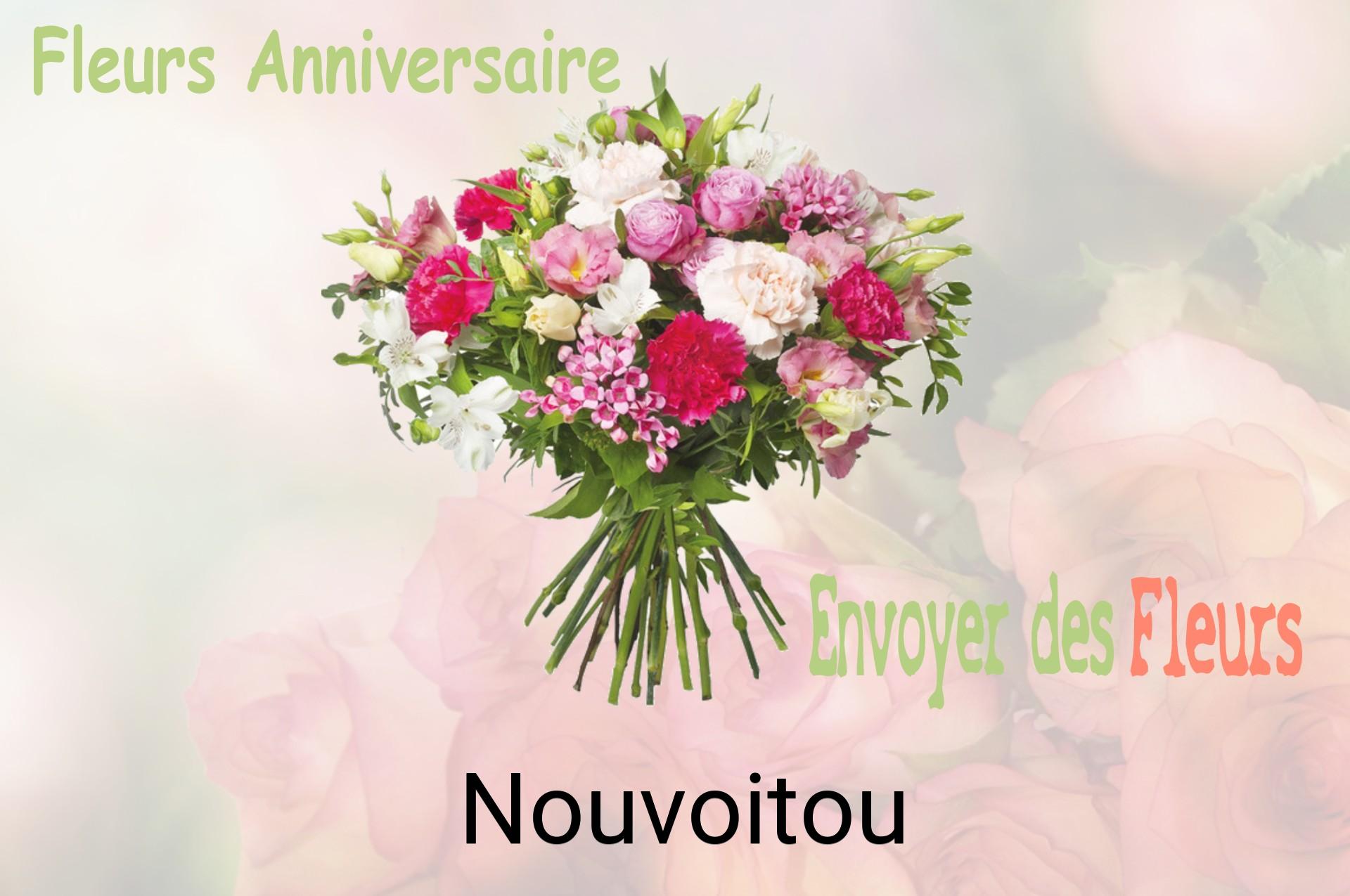 Bouquet de fleurs d’anniversaire livré à Nouvoitou